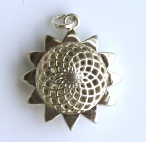 Aromatherapy Jewelry - Sunflower Medium