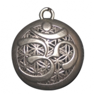 Aromatherapy Jewelry - Scent Chamber OM, alloy