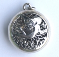 Aromatherapy Jewelry - Scent Chamber Fairy, sterling silver