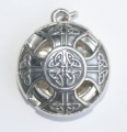 Aromatherapy Jewelry - Scent Chamber Celtic Cross, sterling silver