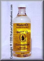 cancer and germanium ionic mineral water