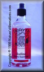 goiter and iodine ionic mineral water