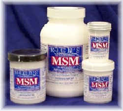 MSM methylsufonylmethane powder