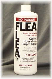 flea spray, non-toxic flea spray, kennel spray
