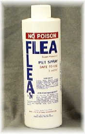 flea spray, non-toxic flea spray, kennel spray