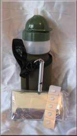 Pres2Pure filtered water bottle