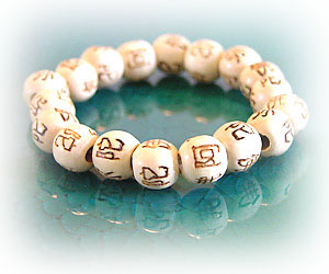 Zorbitz Karma Beads: White Kamology Bracelet