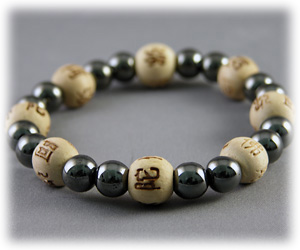Zorbitz Hematite - Happiness & Strength Karmology Bracelet