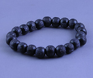 Zorbitz Karma Beads: Black Kamology Bracelet